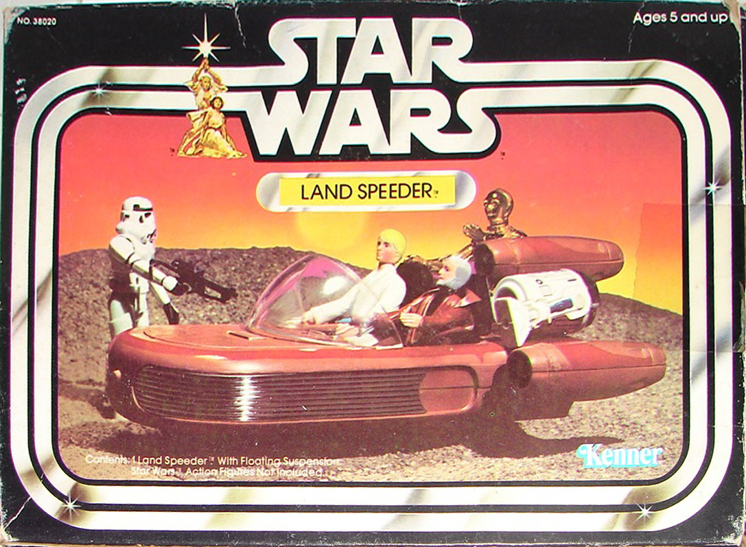 star wars landspeeder toy