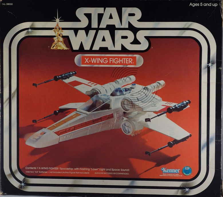 original x wing fighter toy value
